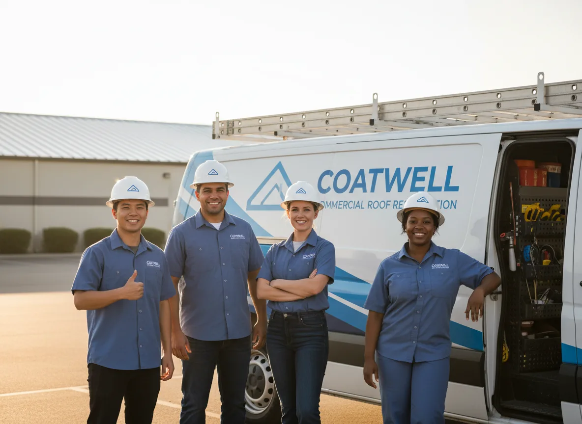 Commercial roof coating company in Spirit Lake, ID